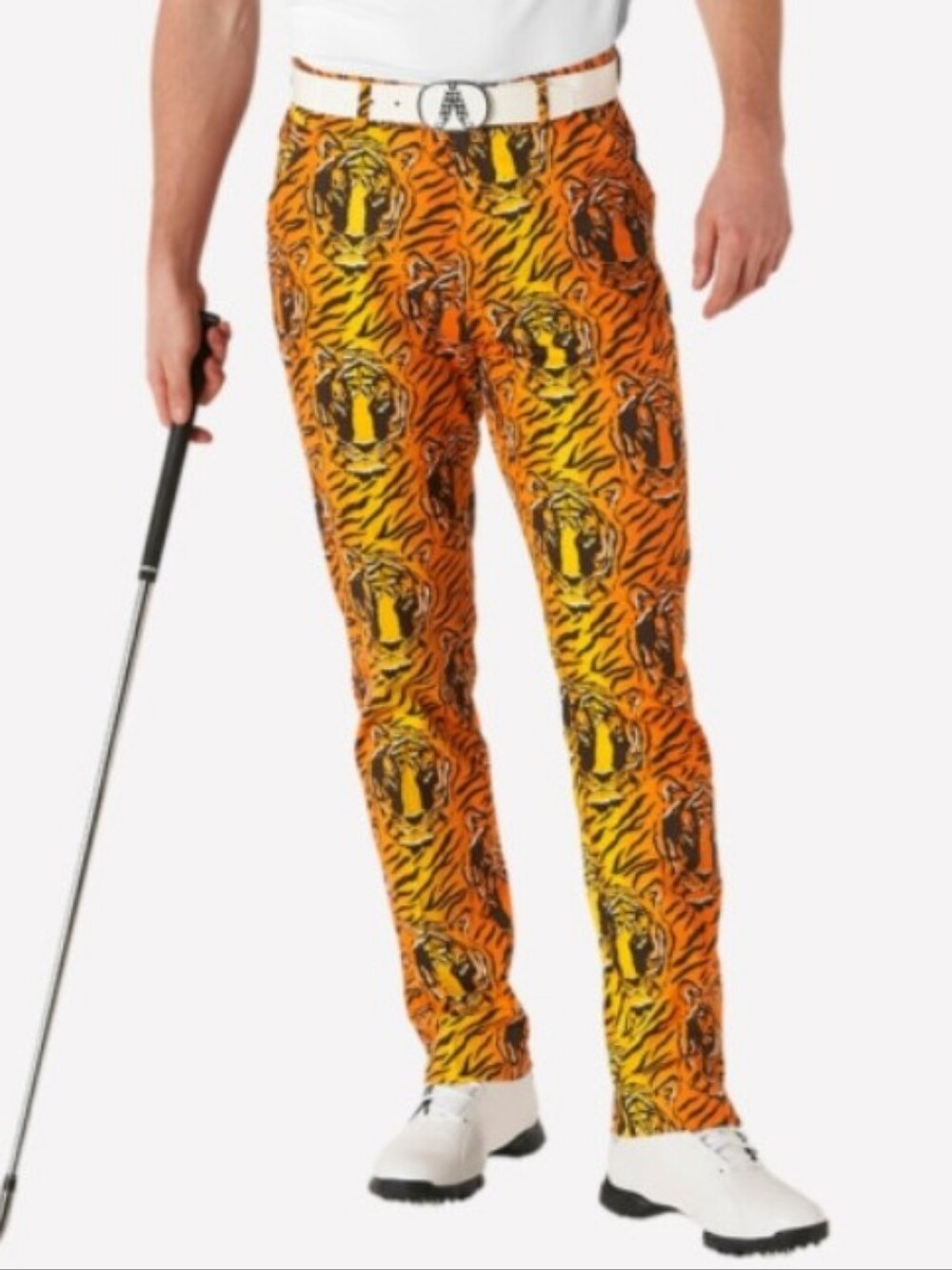 Royal & Awesome Tiger Swing Pants Golf 36x30 NEW